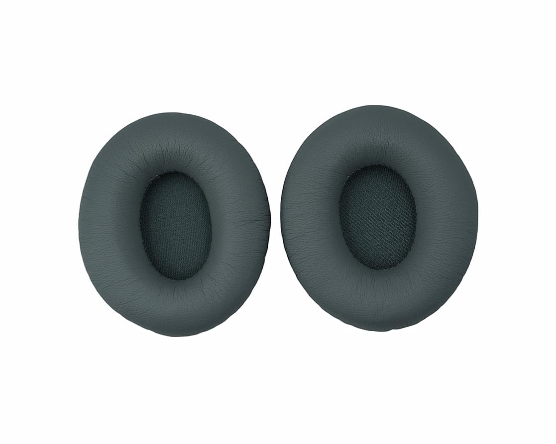 Coussinets de rechange Monster Beats Solo 1.0 / Solo HD filaires - Gris pour écouteurs - Comfort amélioré - Compatible U