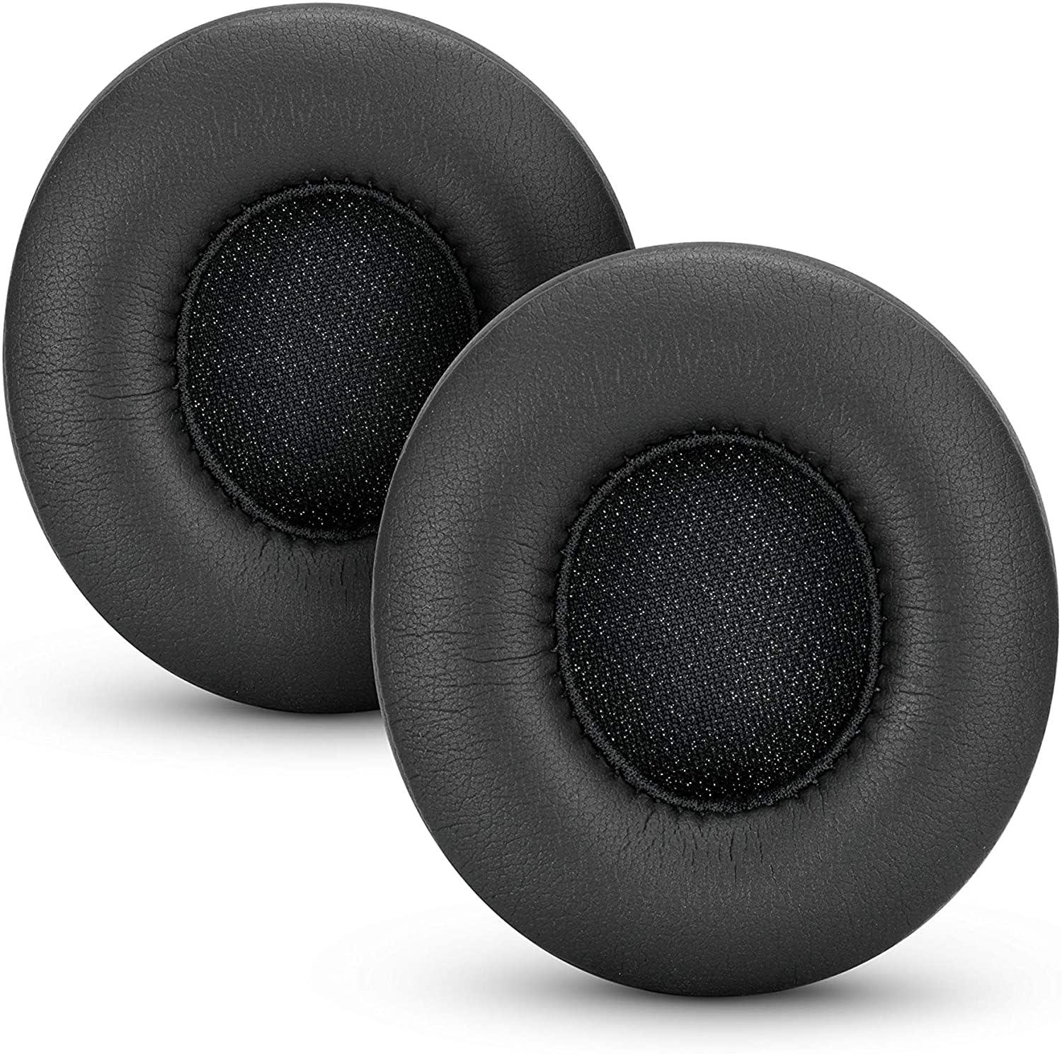 Beats Solo 2/3 Coussins d'Oreille Remplacement en CuirPU-Noir 1 Paire